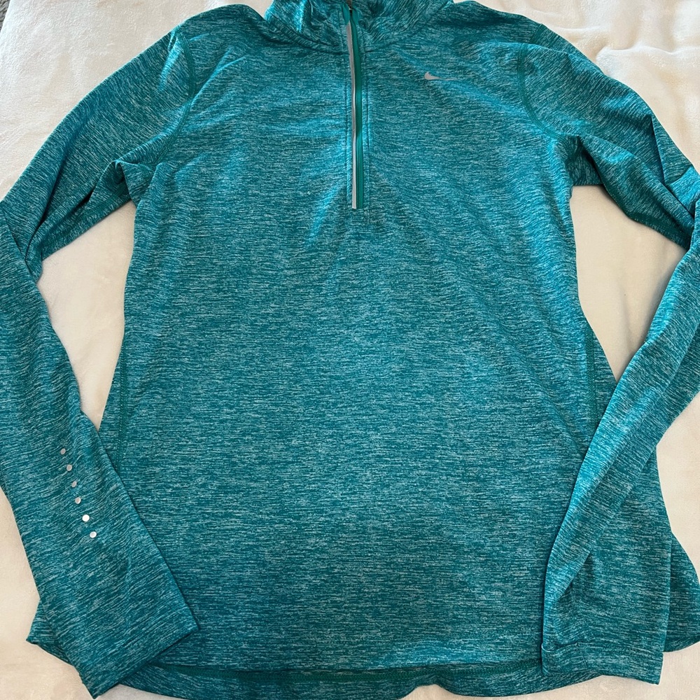 Nike Teal Running Long Sleeve
